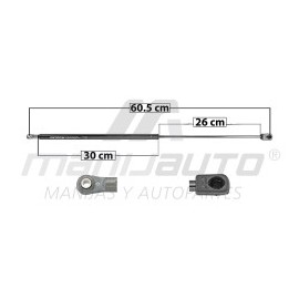 AMORTIGUADOR VIDRIO TRASERO BLAZER (S10) CHEVROLET 33493