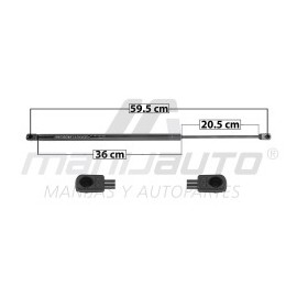 AMORTIGUADOR 5TA PUERTA FIESTA FORD 33409