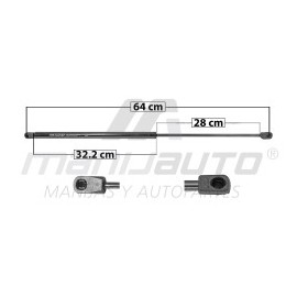 AMORTIGUADOR COFRE HHR CHEVROLET 50739