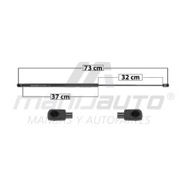 AMORTIGUADOR COFRE BORA VOLKSWAGEN 33442