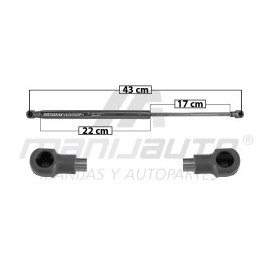 AMORTIGUADOR 5TA PUERTA FIT HONDA 50979